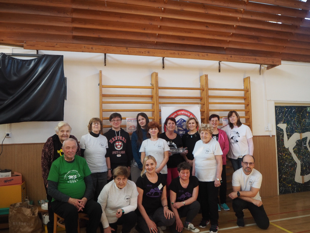 Všichni účastníci akce MaRS